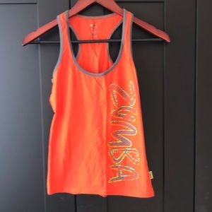 Zumba tank top Orange